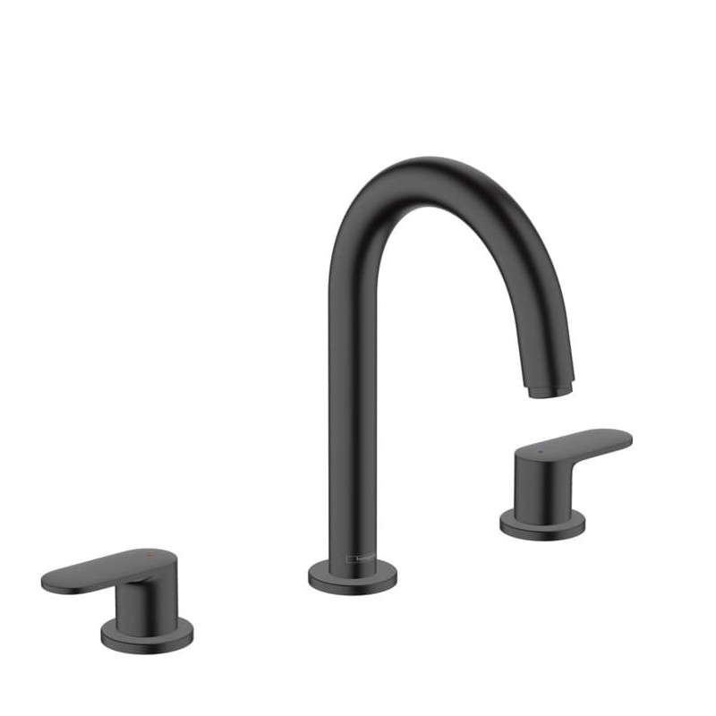 Umyvadlová baterie Hansgrohe Vernis Blend s výpustí černý mat 71553670