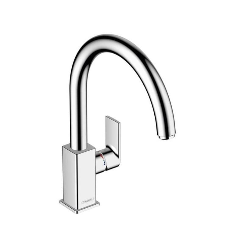 Dřezová baterie Hansgrohe Vernis Shape M35 s otočným ramínkem chrom 71871000