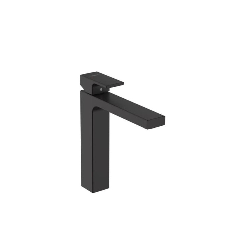 Vysoká umyvadlová baterie Hansgrohe Vernis Shape s výpustí černý mat 71562670
