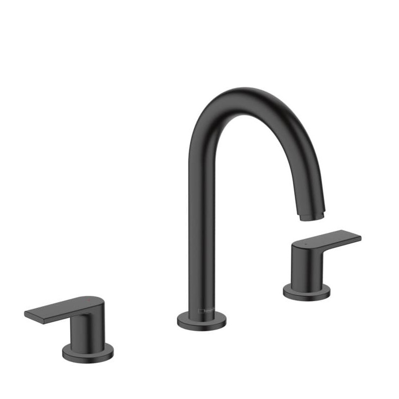 Umyvadlová baterie Hansgrohe Vernis Shape s výpustí černý mat 71563670