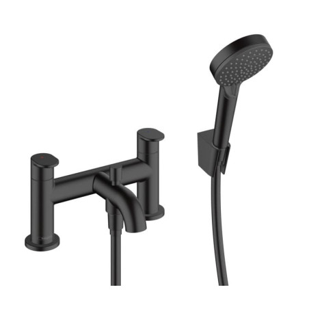 Vanová baterie Hansgrohe Vernis Blend se sprchovým setem černý mat 71461670