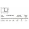 Sprchová zástěna walk-in 80x90 cm Jika Pure H2684260026681