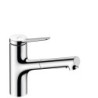 Dřezová baterie Hansgrohe Zesis s vytahovací sprškou, 2 proudy chrom 74810000