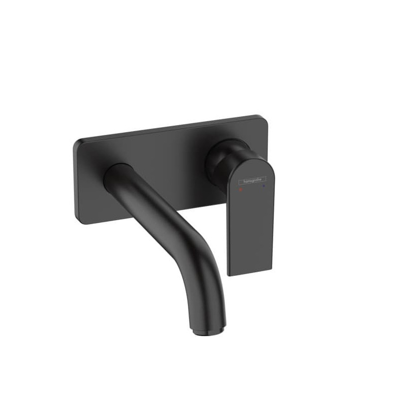 Umyvadlová baterie Hansgrohe Vernis Shape bez podomítkového tělesa černý mat 71578670