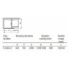 Sprchová zástěna walk-in 70x80 cm Jika Pure H2684230026681