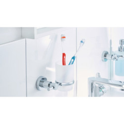 Držák skleničky a kartáčků Tesa Loxx chrom 40284-00000-00