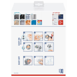 Odpadkový koš nástěnný Tesa Elegaant 3 l chrom lesk 40446-00000-00