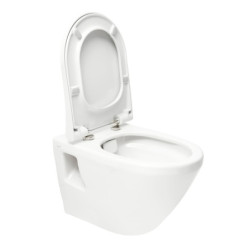 WC závěsné VitrA Integra Rim-Ex včetně sedátka, zadní odpad 7062-003-6288