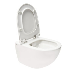 WC závěsné SAT Infinitio včetně prkénka softclose, zadní odpad SATINF011RREXP