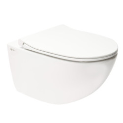WC závěsné SAT Infinitio včetně prkénka softclose, zadní odpad SATINF011RREXP