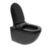 WC závěsné SAT Infinitio včetně prkénka softclose, zadní odpad SATINF011RREXPBKM