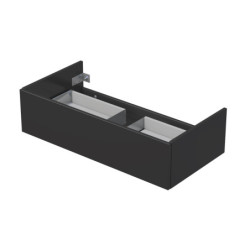 Koupelnová skříňka pod umyvadlo na desku Naturel Ratio 100x29,6x50 cm antracit lesk ND1001Z26PU.A0076