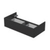 Koupelnová skříňka pod umyvadlo na desku Naturel Ratio 100x29,6x50 cm antracit lesk ND1001Z26PU.A0076