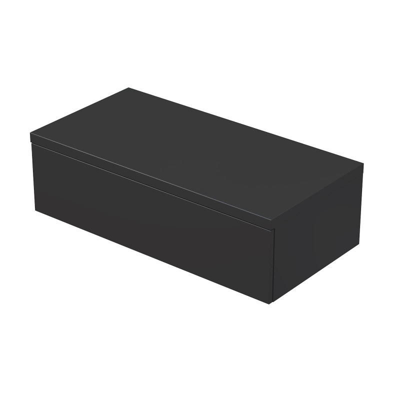 Koupelnová skříňka pod umyvadlo na desku Naturel Ratio 100x29,6x50 cm antracit lesk ND1001Z26PU.A0076
