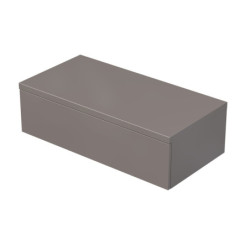 Koupelnová skříňka pod umyvadlo na desku Naturel Ratio 100x29,6x50 cm basalto lesk ND1001Z26PU.A2496