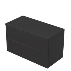 Koupelnová skříňka pod umyvadlo na desku Naturel Ratio 100x59,6x50 cm antracit lesk ND1002Z56PU.A0076