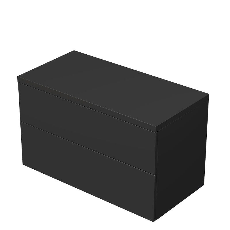 Koupelnová skříňka pod umyvadlo na desku Naturel Ratio 100x59,6x50 cm antracit mat ND1002Z56PU.A3396