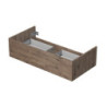 Koupelnová skříňka pod umyvadlo na desku Naturel Ratio 100x29,6x50 cm dub Wellington ND1001Z26PU.D370