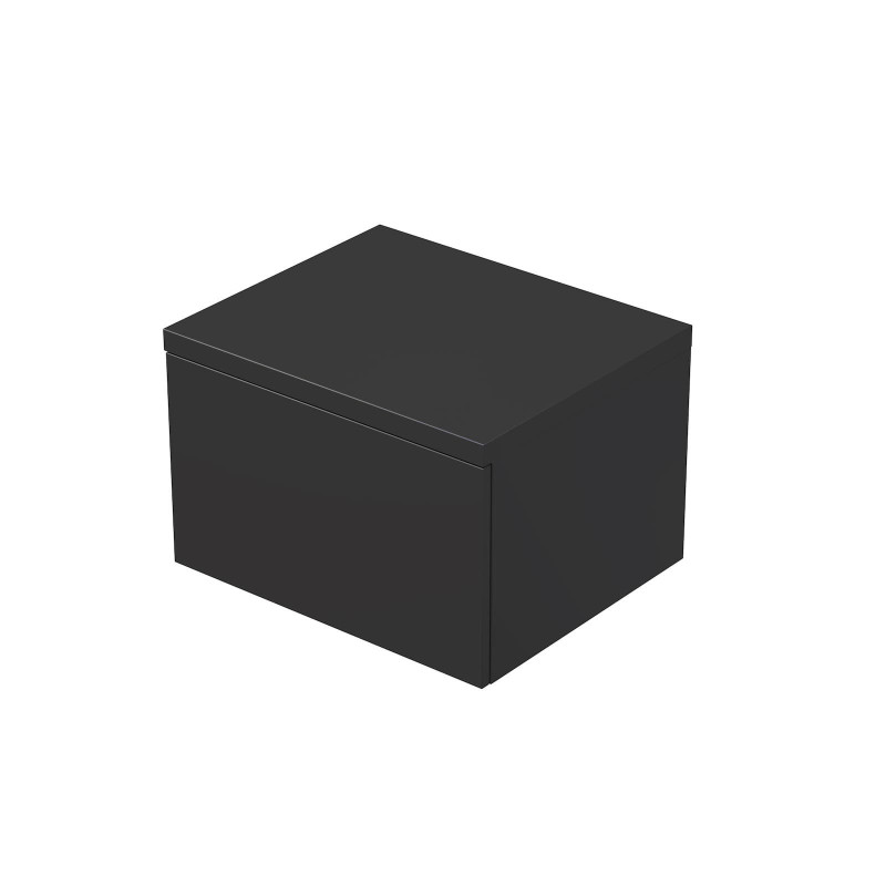 Koupelnová skříňka pod umyvadlo na desku Naturel Ratio 60x39,6x50 cm antracit lesk ND601Z36PU.A0076