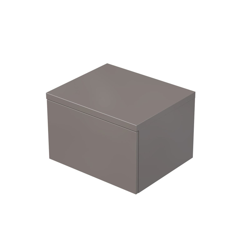 Koupelnová skříňka pod umyvadlo na desku Naturel Ratio 60x39,6x50 cm basalto lesk ND601Z36PU.A2496