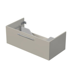 Koupelnová skříňka pod umyvadlo na desku Naturel Ratio 100x39,6x50 cm kašmír lesk ND1001Z36.A3026