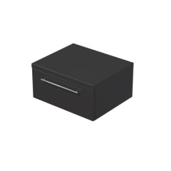 Koupelnová skříňka pod umyvadlo na desku Naturel Ratio 60x29,6x50 cm antracit lesk ND601Z26.A0076