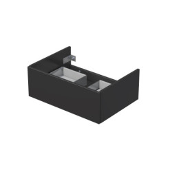 Koupelnová skříňka pod umyvadlo na desku Naturel Ratio 70x29,6x50 cm antracit lesk ND701Z26PU.A0076