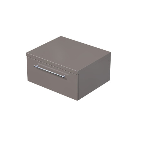 Koupelnová skříňka pod umyvadlo na desku Naturel Ratio 60x29,6x50 cm basalto lesk ND601Z26.A2496