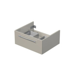 Koupelnová skříňka pod umyvadlo na desku Naturel Ratio 60x29,6x50 cm kašmír lesk ND601Z26.A3026