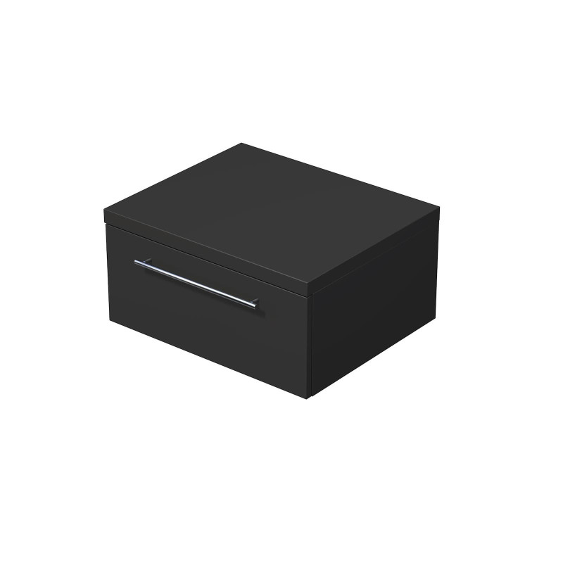 Koupelnová skříňka pod umyvadlo na desku Naturel Ratio 60x29,6x50 cm antracit mat ND601Z26.A3396