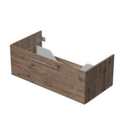 Koupelnová skříňka pod umyvadlo na desku Naturel Ratio 100x39,6x50 cm dub Wellington ND1001Z36.D370
