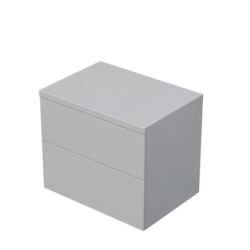 Koupelnová skříňka pod umyvadlo na desku Naturel Ratio 70x59,6x50 cm šedá lesk ND702Z56PU.A2736