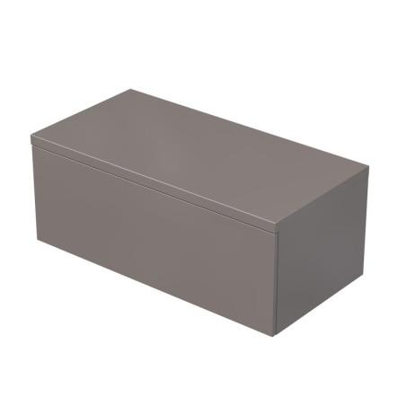 Koupelnová skříňka pod umyvadlo na desku Naturel Ratio 100x39,6x50 cm basalto lesk ND1001Z36PU.A2496