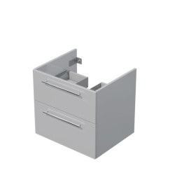 Koupelnová skříňka pod umyvadlo na desku Naturel Ratio 60x59,6x50 cm šedá lesk ND602Z56.A2736