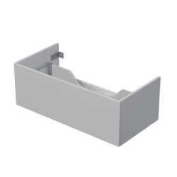 Koupelnová skříňka pod umyvadlo na desku Naturel Ratio 100x39,6x50 cm šedá lesk ND1001Z36PU.A2736
