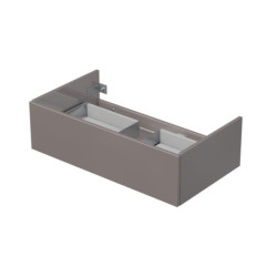 Koupelnová skříňka pod umyvadlo na desku Naturel Ratio 90x29,6x50 cm basalto lesk ND901Z26PU.A2496