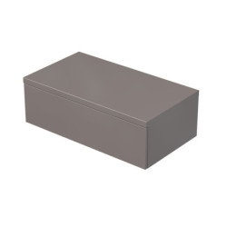 Koupelnová skříňka pod umyvadlo na desku Naturel Ratio 90x29,6x50 cm basalto lesk ND901Z26PU.A2496