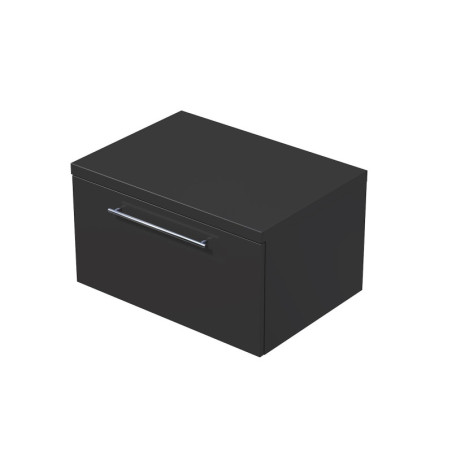 Koupelnová skříňka pod umyvadlo na desku Naturel Ratio 70x39,6x50 cm antracit lesk ND701Z36.A0076