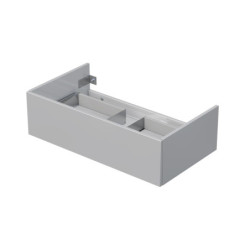 Koupelnová skříňka pod umyvadlo na desku Naturel Ratio 90x29,6x50 cm šedá lesk ND901Z26PU.A2736