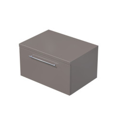 Koupelnová skříňka pod umyvadlo na desku Naturel Ratio 70x39,6x50 cm basalto lesk ND701Z36.A2496