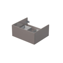 Koupelnová skříňka pod umyvadlo na desku Naturel Ratio 60x29,6x50 cm basalto lesk ND601Z26PU.A2496