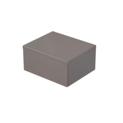 Koupelnová skříňka pod umyvadlo na desku Naturel Ratio 60x29,6x50 cm basalto lesk ND601Z26PU.A2496