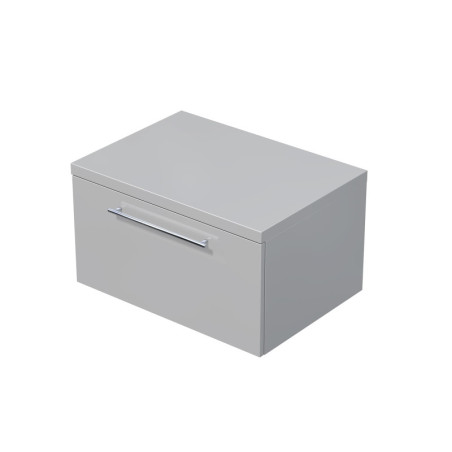 Koupelnová skříňka pod umyvadlo na desku Naturel Ratio 70x39,6x50 cm šedá lesk ND701Z36.A2736