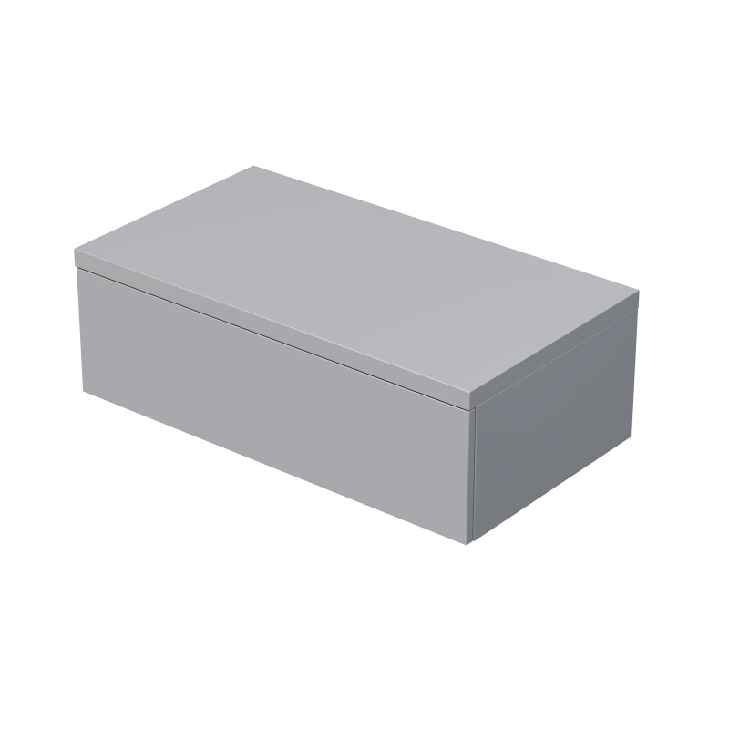Koupelnová skříňka pod umyvadlo na desku Naturel Ratio 90x29,6x50 cm šedá mat ND901Z26PU.A5866