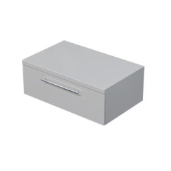 Koupelnová skříňka pod umyvadlo na desku Naturel Ratio 80x29,6x50 cm šedá lesk ND801Z26.A2736