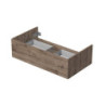 Koupelnová skříňka pod umyvadlo na desku Naturel Ratio 90x29,6x50 cm dub Wellington ND901Z26PU.D370