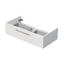Koupelnová skříňka pod umyvadlo na desku Naturel Ratio 100x29,6x50 cm bílá mat ND1001Z26.A3416