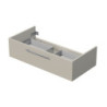 Koupelnová skříňka pod umyvadlo na desku Naturel Ratio 100x29,6x50 cm kašmír mat ND1001Z26.A3746