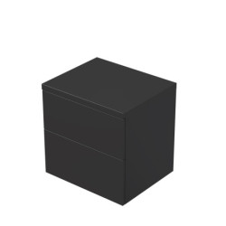 Koupelnová skříňka pod umyvadlo na desku Naturel Ratio 60x59,6x50 cm antracit lesk ND602Z56PU.A0076