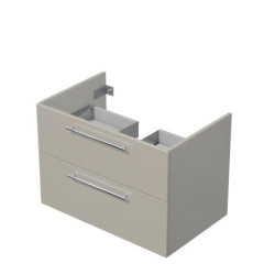 Koupelnová skříňka pod umyvadlo na desku Naturel Ratio 80x59,6x50 cm kašmír lesk ND802Z56.A3026